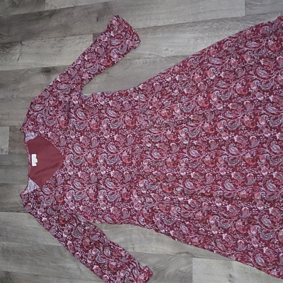 🌾GARNET HILL BOHEMIAN POCKET DETAIL DRESS, SIZE 10 - Picture 3 of 13